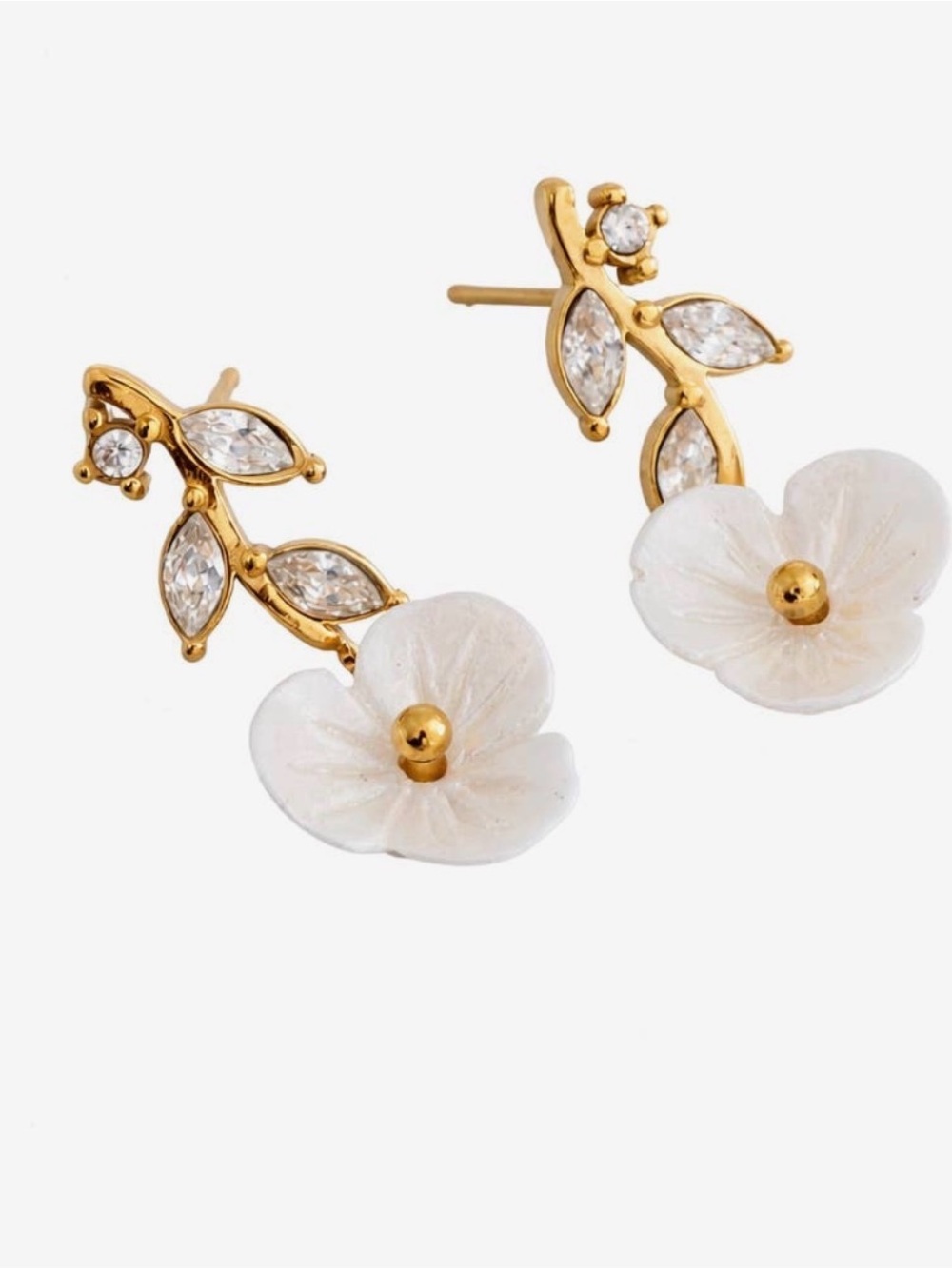 Floral Vine Earrings (9726)